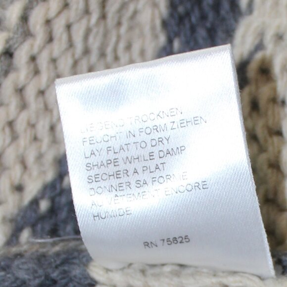 Pelo 80s  knit sweater for men in grey and pastel multi colour size 50/Large - Picture 5 of 7